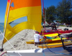Colorful sail