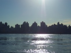 Manhattan silhouette