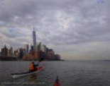 We paddle down the Hudson