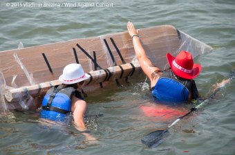 Cardboard Kayak Race 18