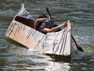 Cardboard Kayak Race 35